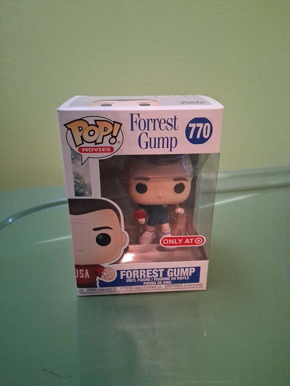 Funko Pop Movies Forrest Gump Ping Pong #770 Target Exclusive